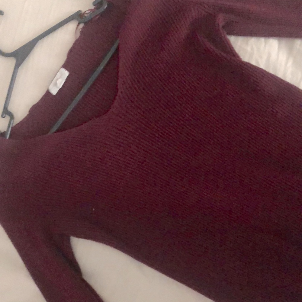 Red sweater